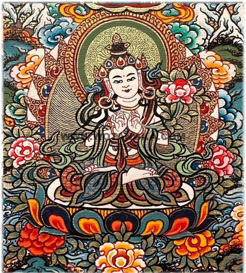 【希少】時代物　唐卡 唐物 仏様 希少】時代物唐卡 唐物 仏様