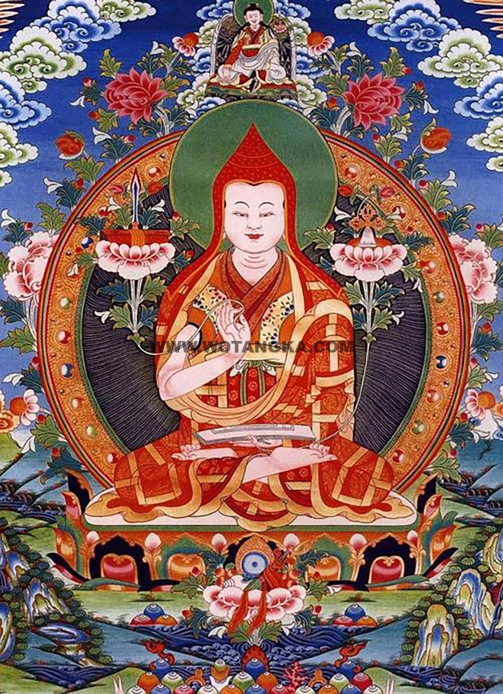 沃唐卡编号AC19901：上师