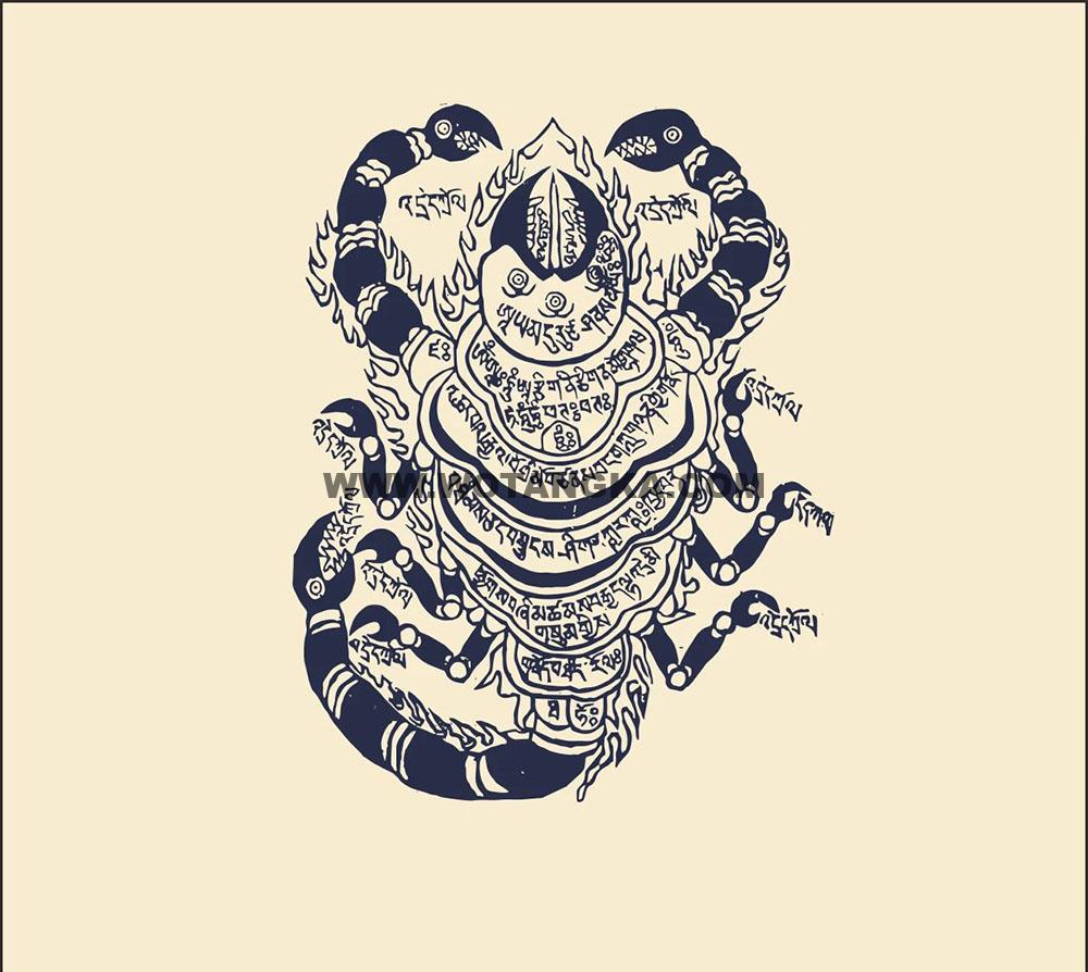 沃唐卡编号AC27283：德巴燃匝