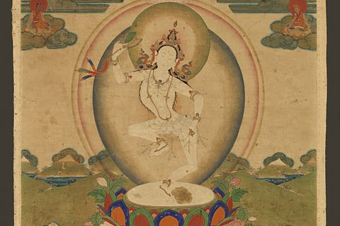 沃唐卡编号AC42430：空行母