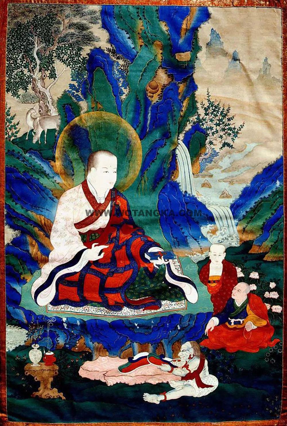 2025.01.10-雍和宫罗汉尊者（系列）古唐卡赏析