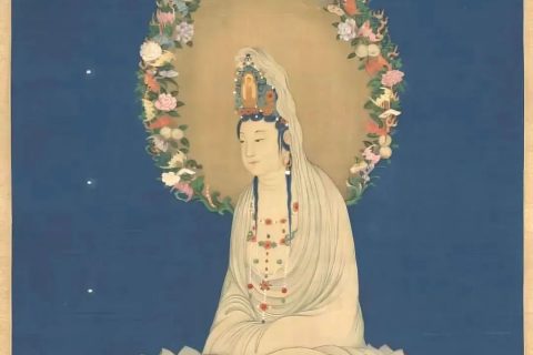 沃唐卡编号AC65106：观世音菩萨