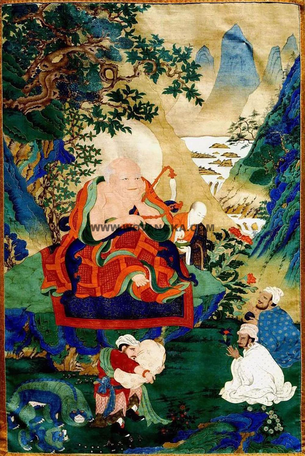 沃唐卡编号AC74521：伐那婆斯尊者