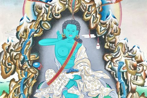 沃唐卡编号AC79996：米拉日巴