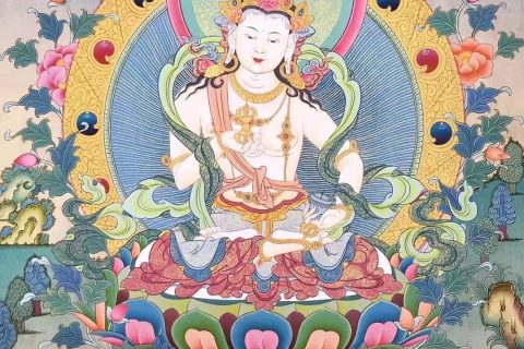 沃唐卡编号AC81940：金刚萨埵