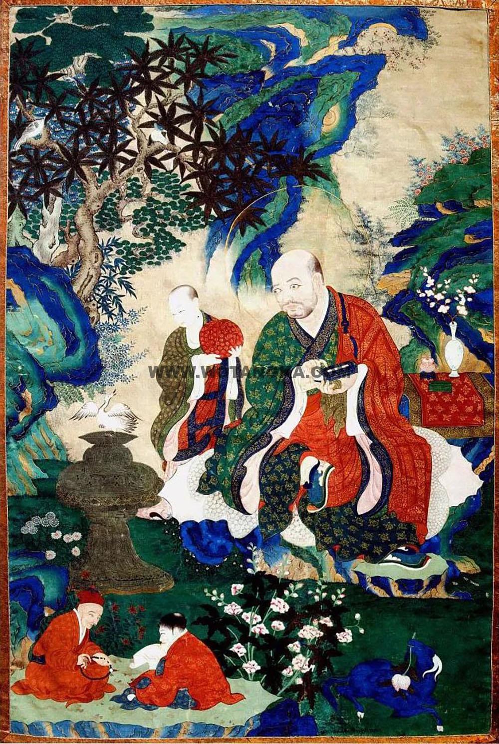 沃唐卡编号AC82058：苏频陀尊者