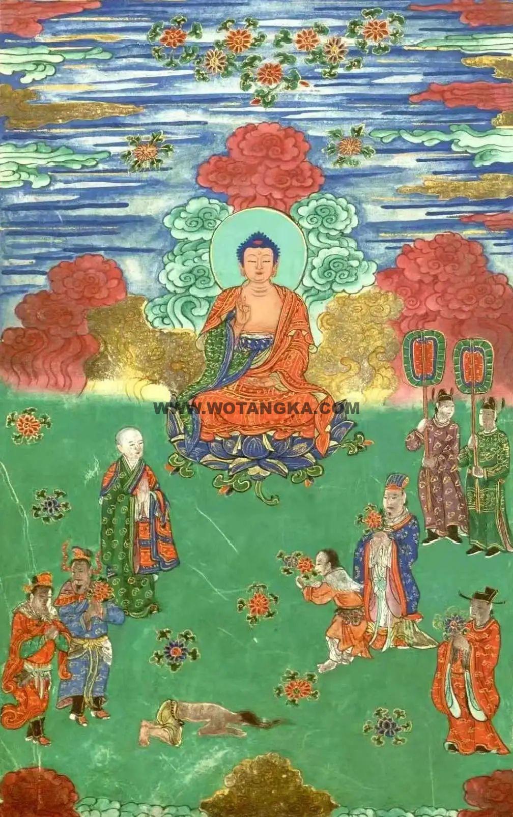沃唐卡编号AC32977：定光如来