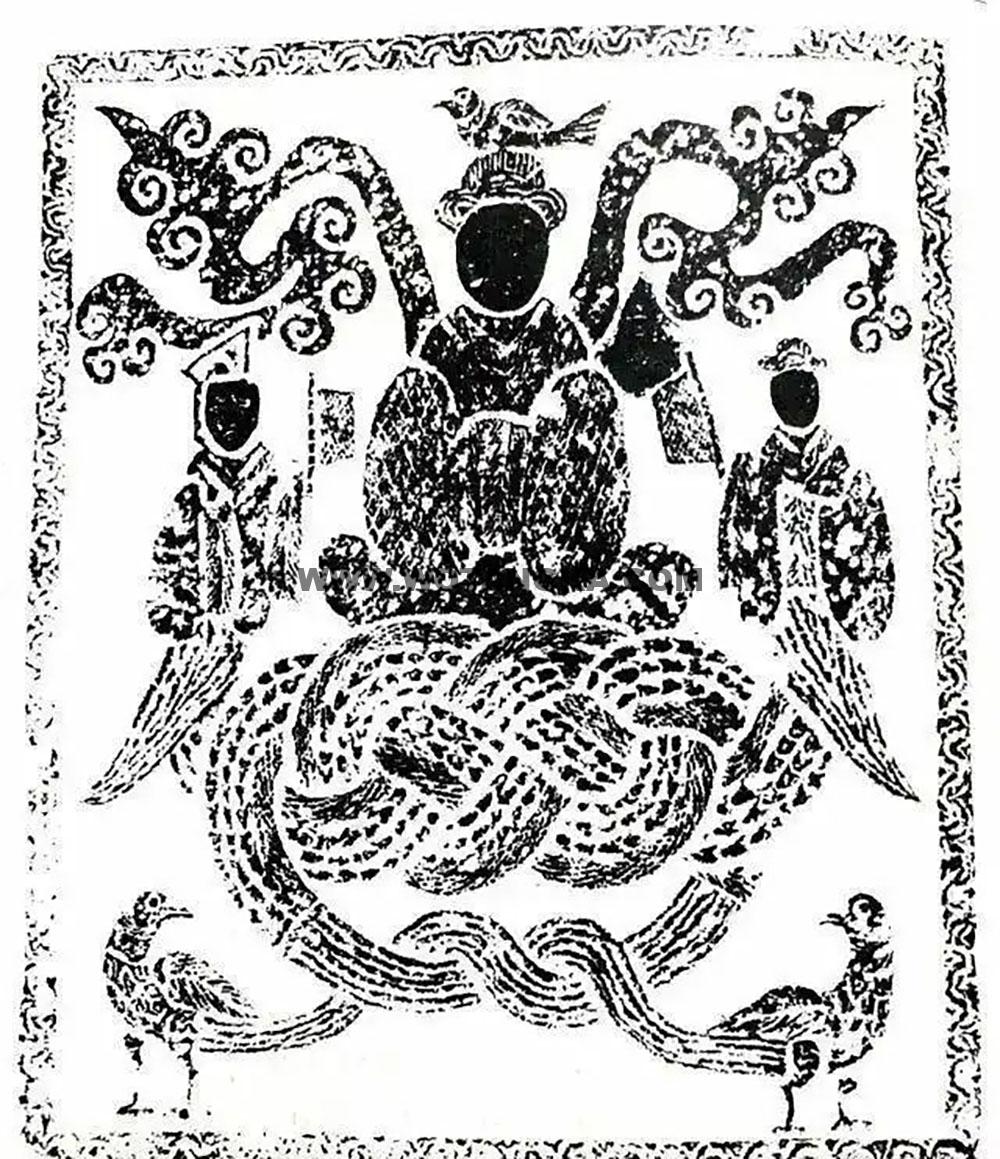 沃唐卡编号AC36100：西王母