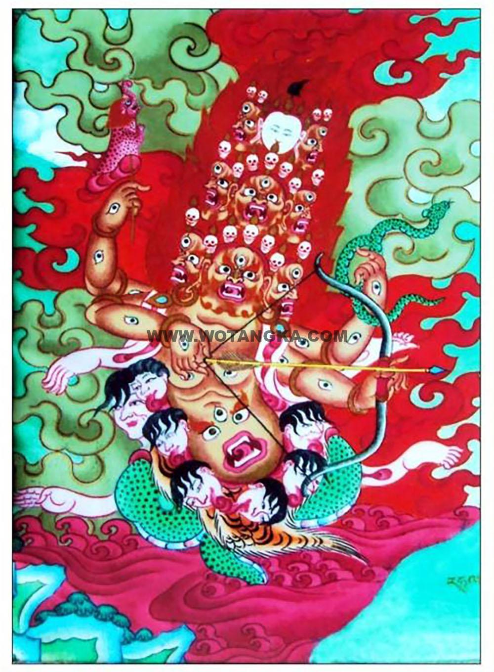 沃唐卡编号AC38277:热哈拉