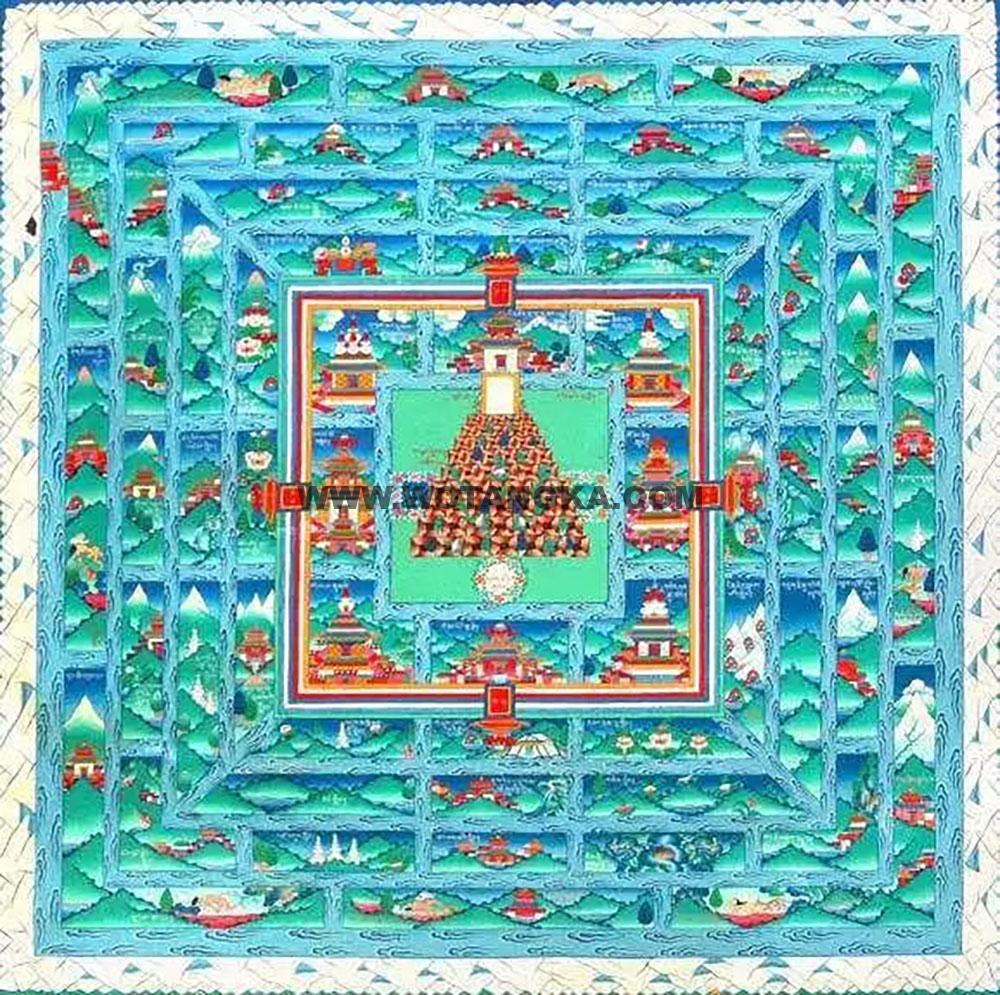 沃唐卡编号AC40076：魏摩隆仁