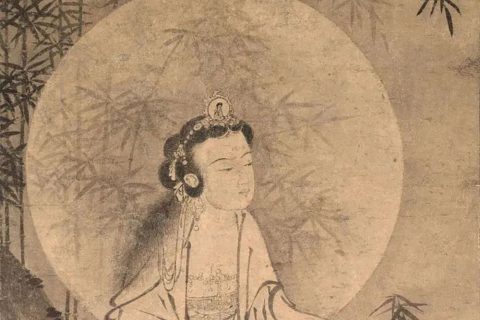 沃唐卡编号AC16727：观音菩萨