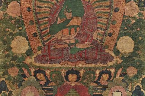 沃唐卡编号AC24929：不空成就佛