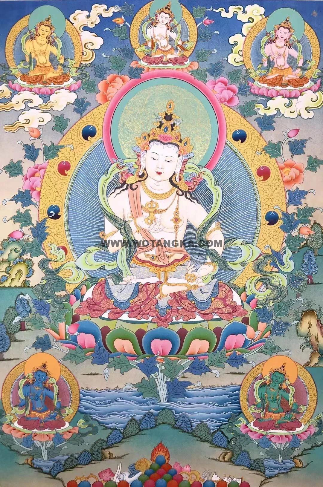 沃唐卡编号AC47717：金刚萨埵