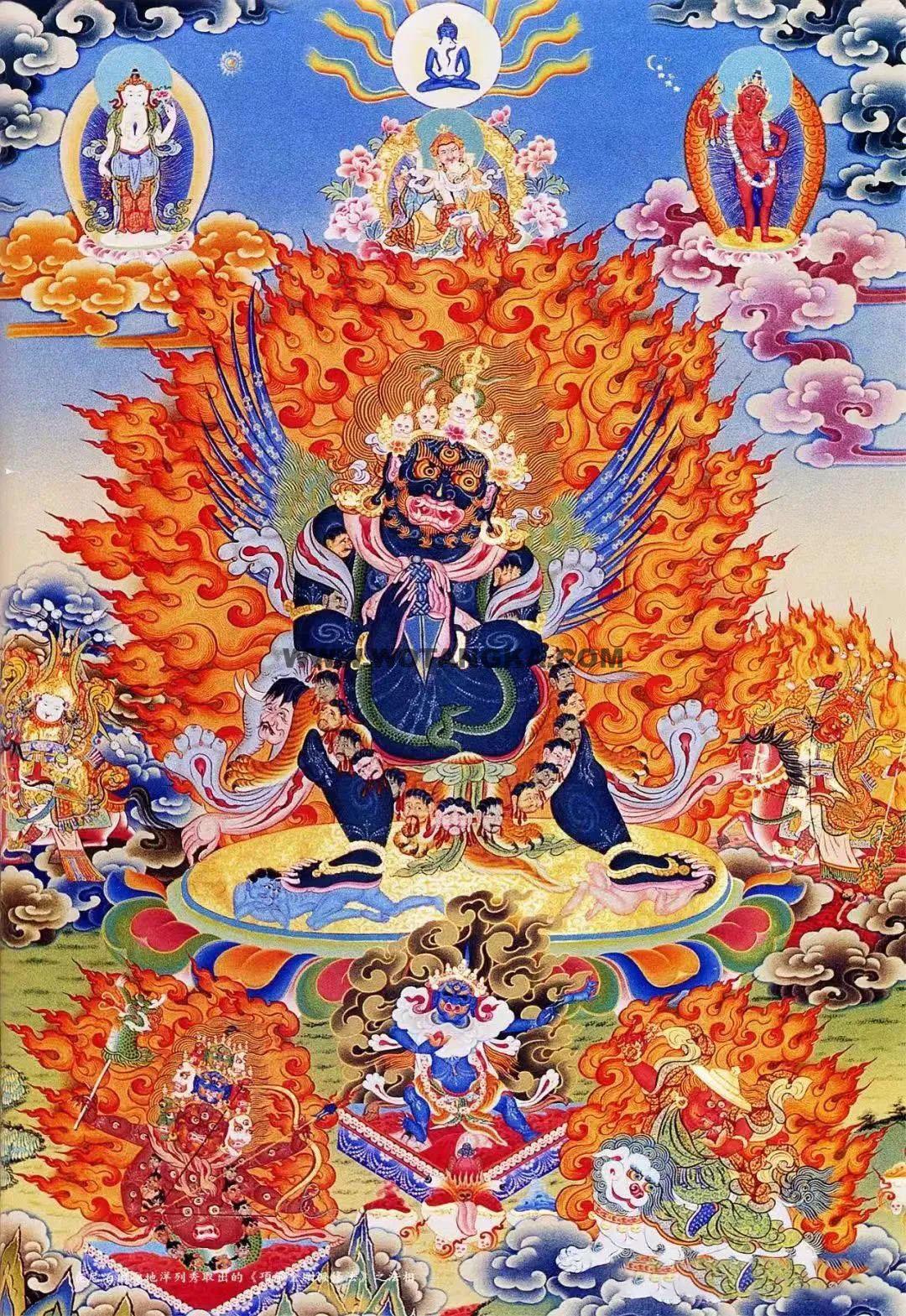 沃唐卡编号AC48191:普巴金刚