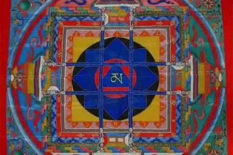 沃唐卡编号AC51048：种子曼茶罗（苯教）