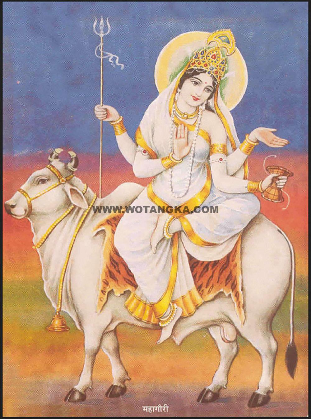 沃唐卡编号AC71023：Mahagauri