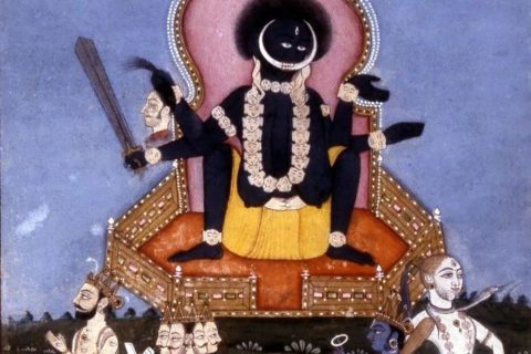 沃唐卡编号AC72623：迦梨