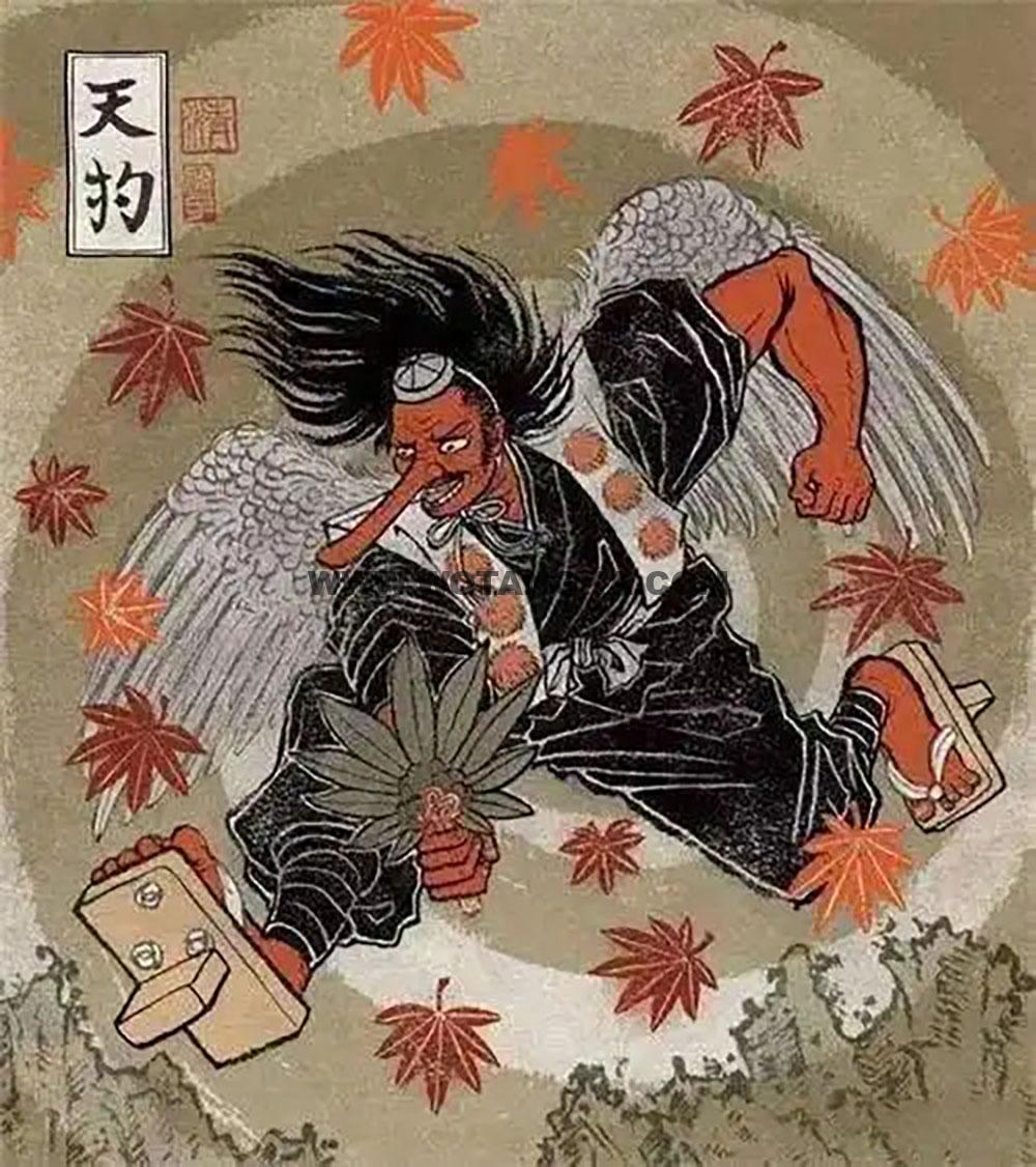 沃唐卡编号AC72938：天狗