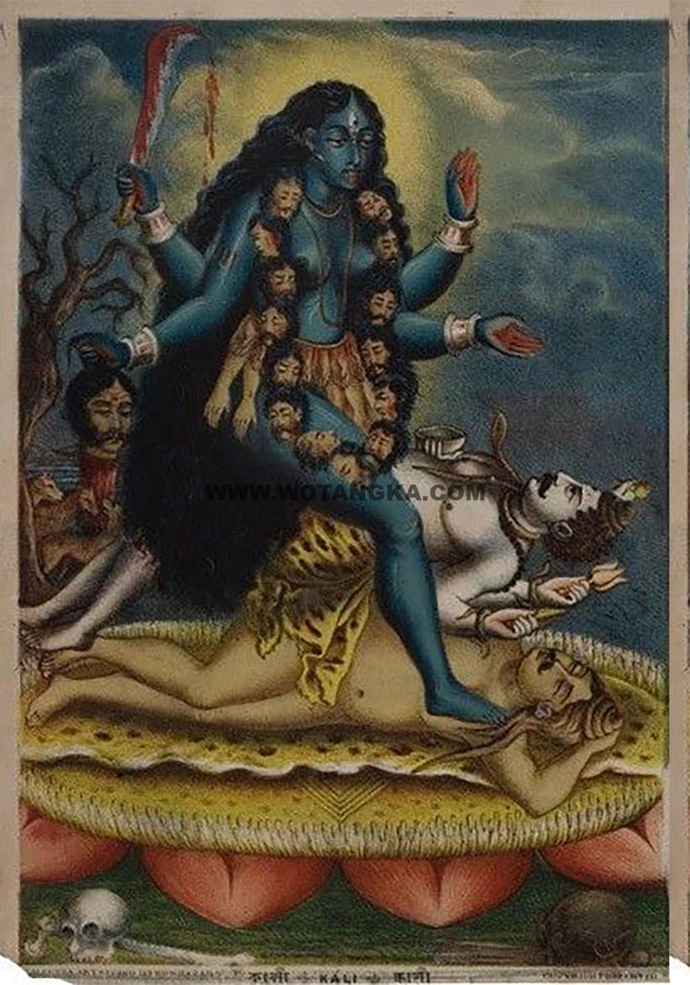 沃唐卡编号AC80058：Kali