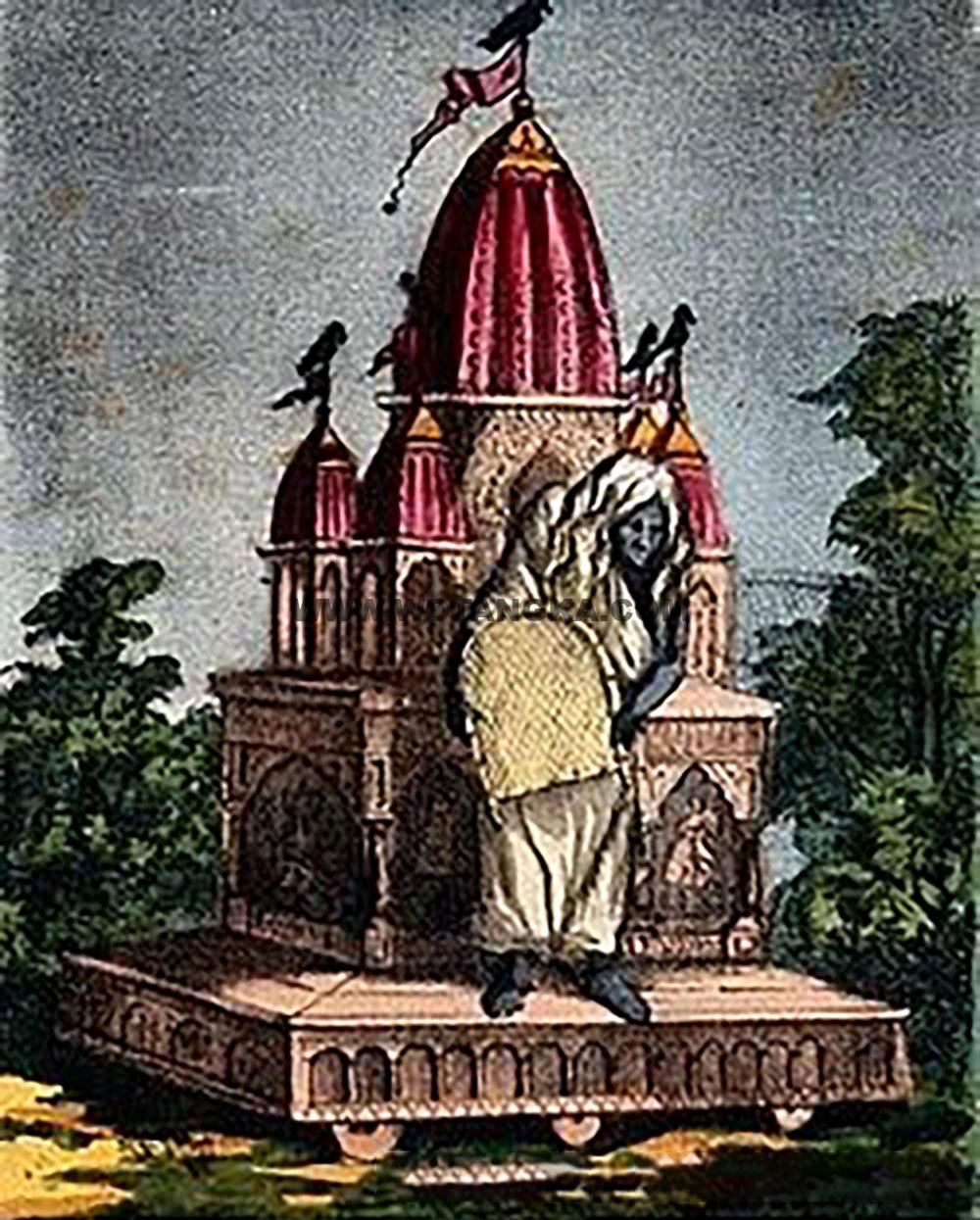 沃唐卡编号AC83073：杜玛瓦蒂