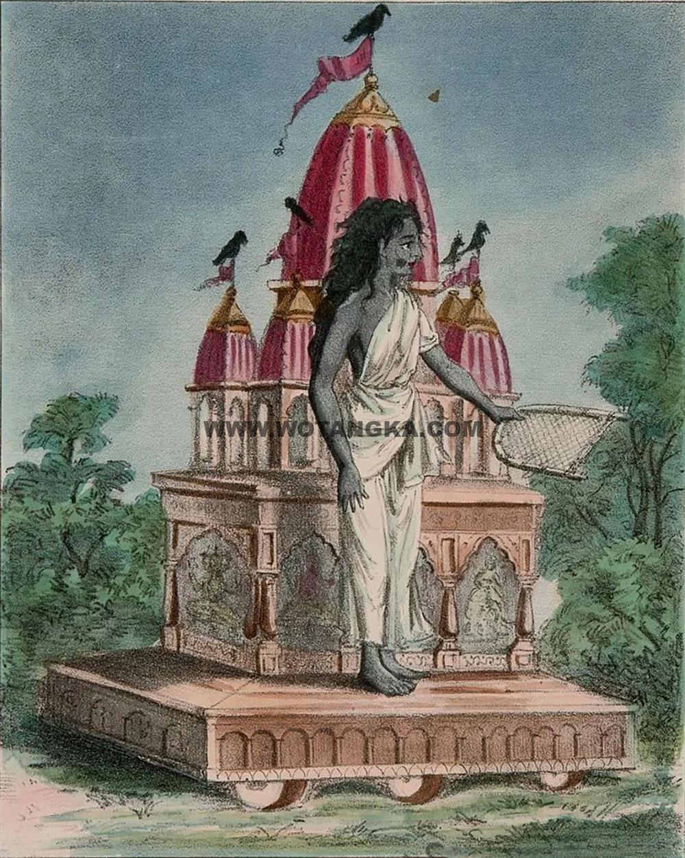 沃唐卡编号AC84687：杜玛瓦蒂