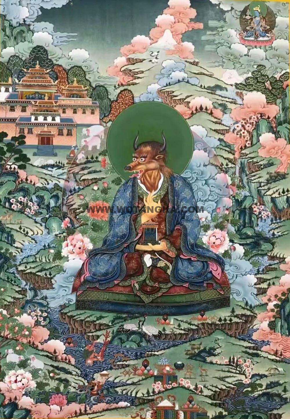 2025.04.02-《十二生肖与佛教的轮回寓言:药师佛的十二神将》唐卡推荐与赏析