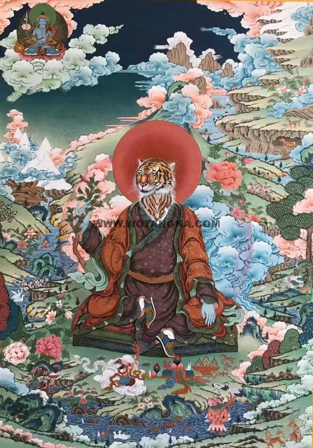 2025.04.02-《十二生肖与佛教的轮回寓言:药师佛的十二神将》唐卡推荐与赏析