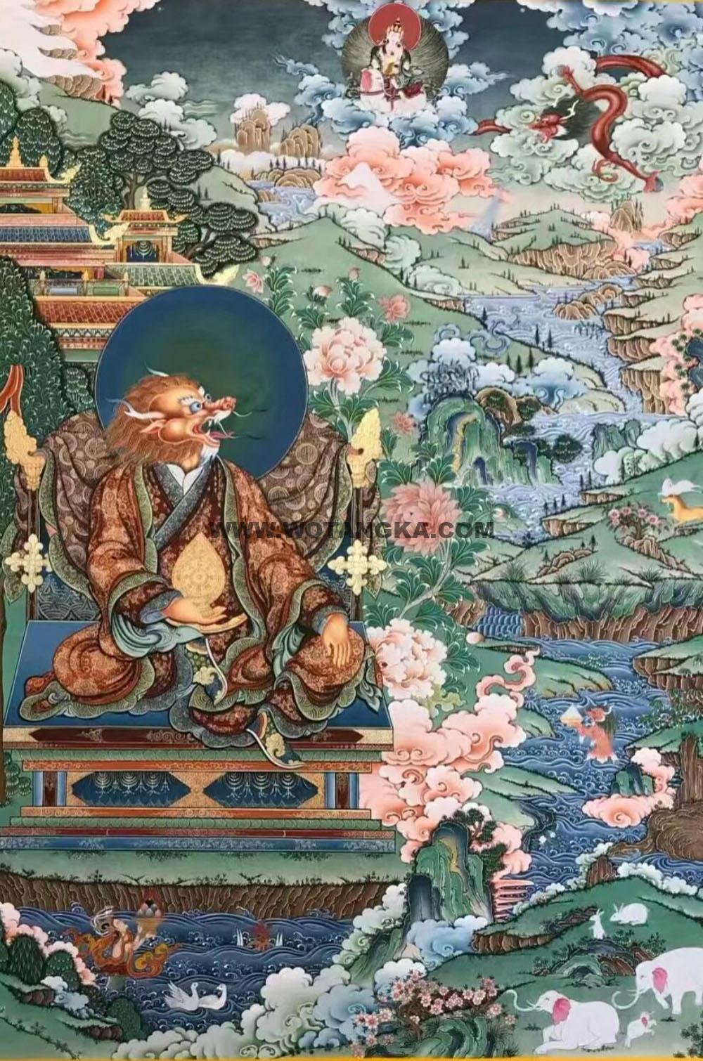 2025.04.02-《十二生肖与佛教的轮回寓言:药师佛的十二神将》唐卡推荐与赏析