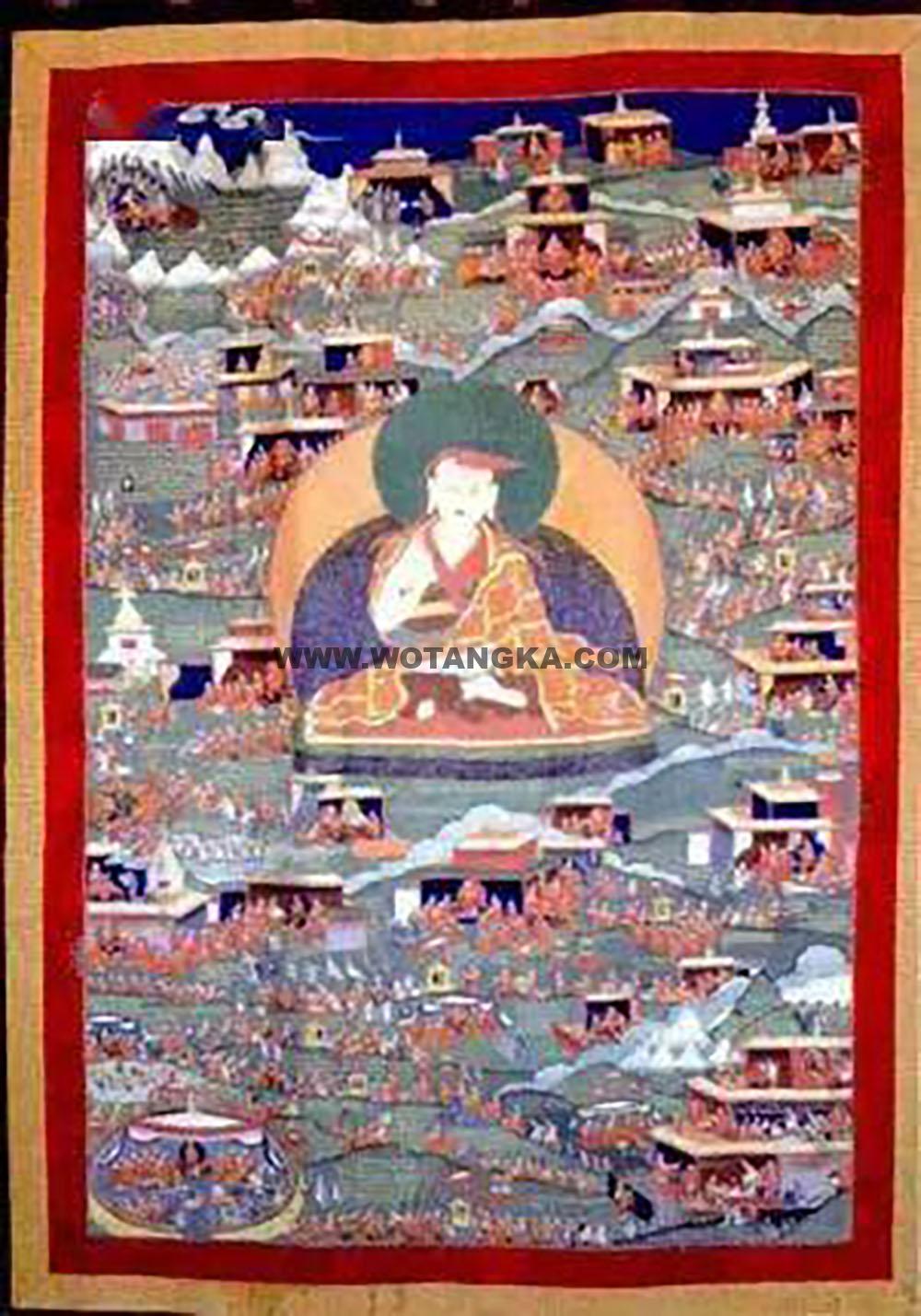 沃唐卡编号AC19638：多罗那他传记