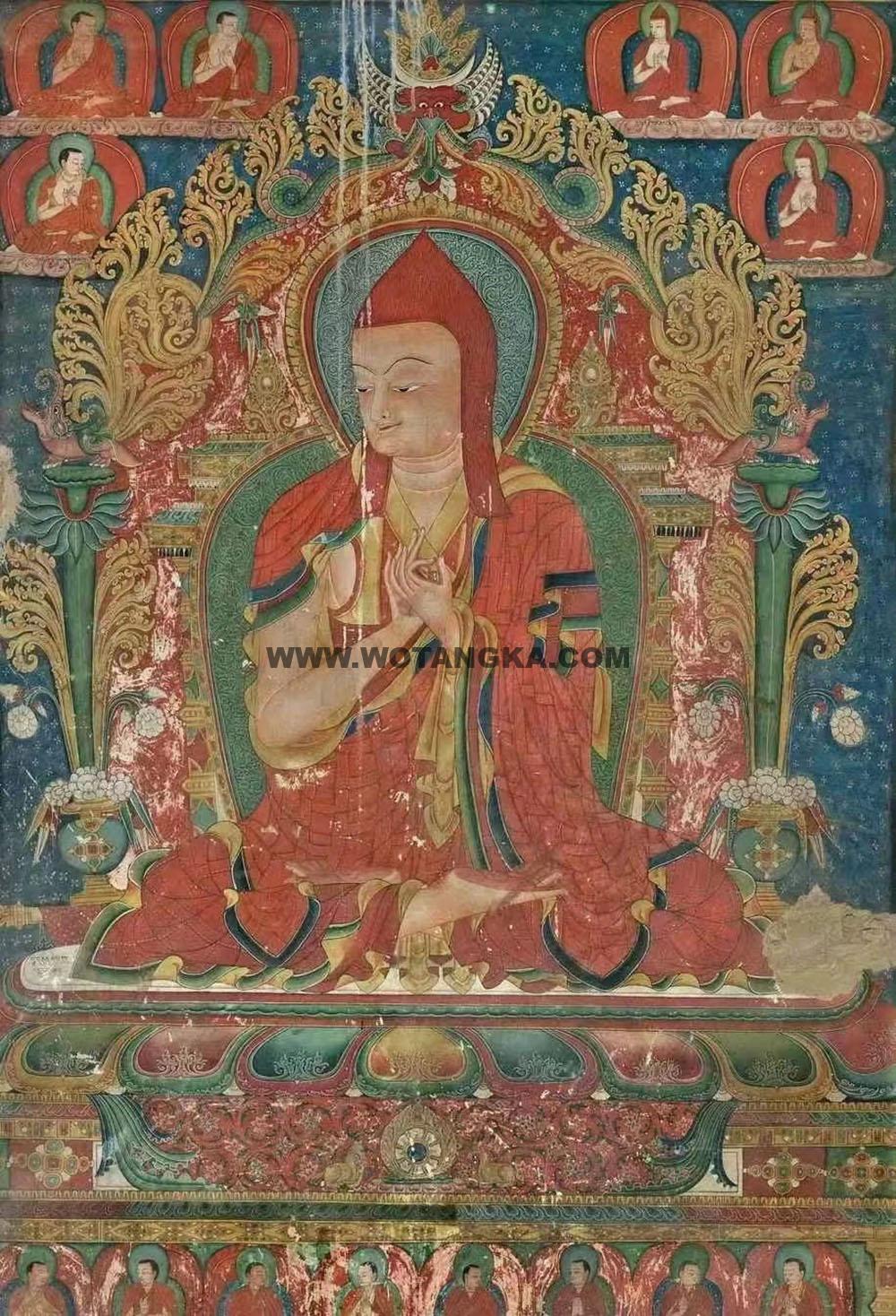 沃唐卡编号AC41297：杰·喜饶炯乃