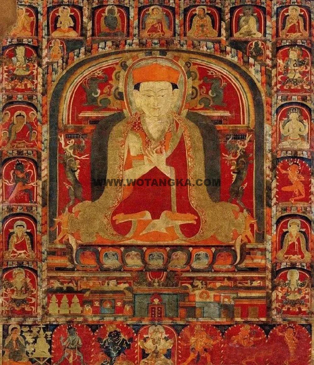 沃唐卡编号AC69350:达隆巴·扎西贝