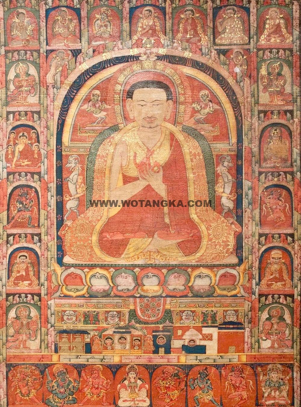 沃唐卡编号AC69821：达隆塘巴·扎西贝
