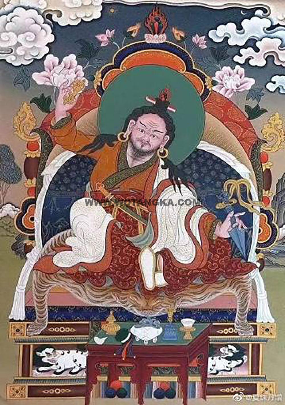 沃唐卡编号AC23698：敦珠林巴