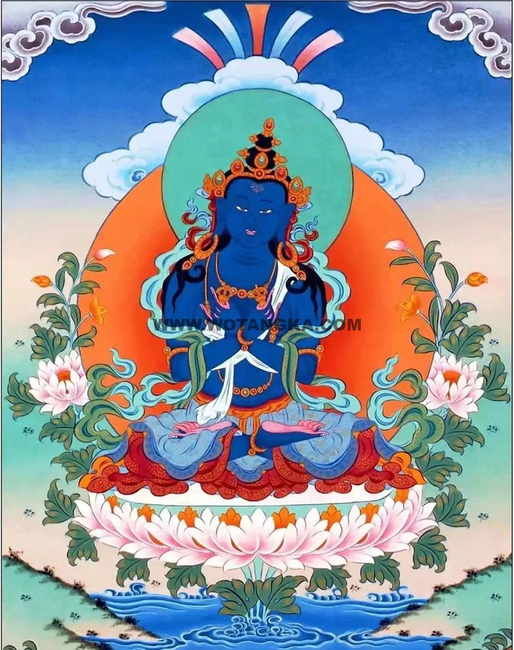 沃唐卡编号AC24659：金刚持