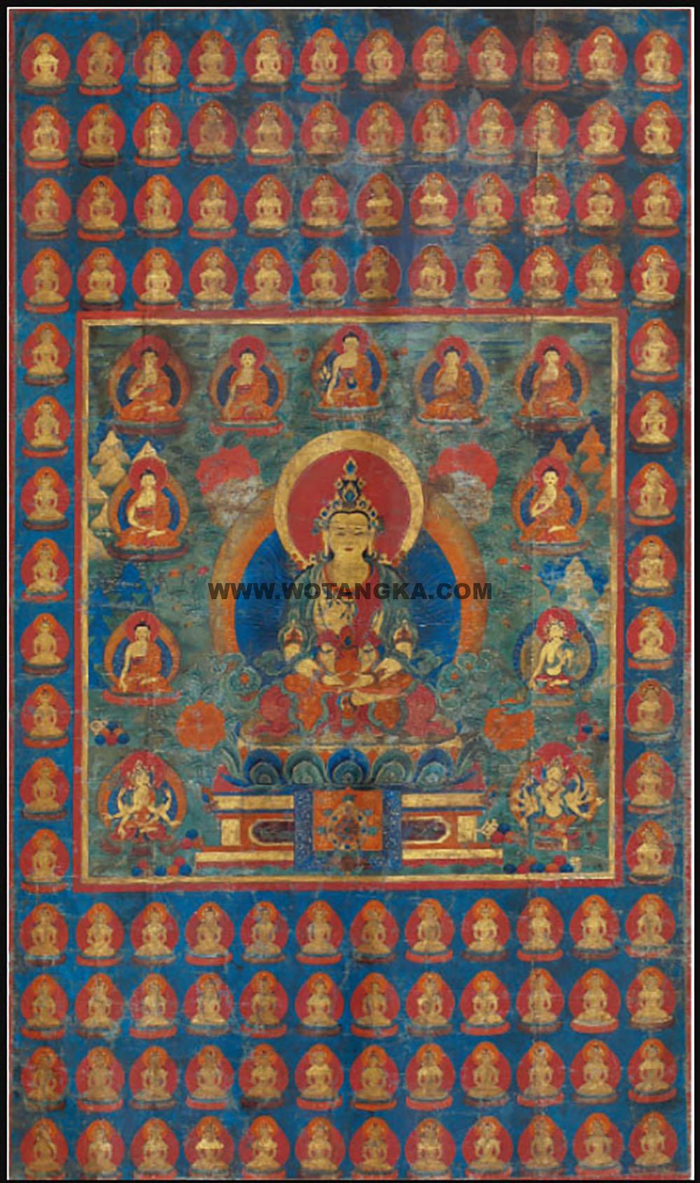 沃唐卡编号AC28914：幸饶弥沃