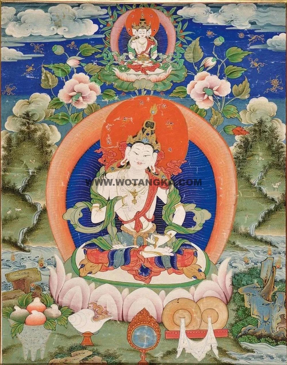 沃唐卡编号AC32796：金刚萨埵