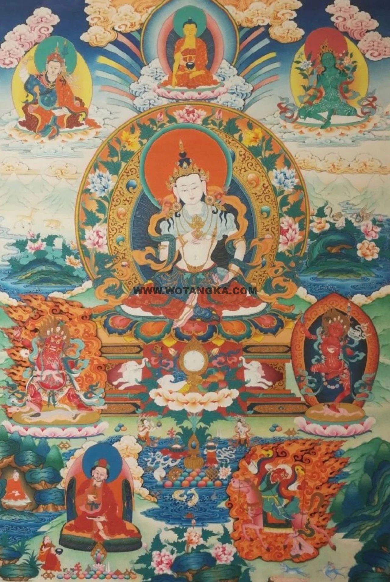 沃唐卡编号AC39451：金刚萨埵