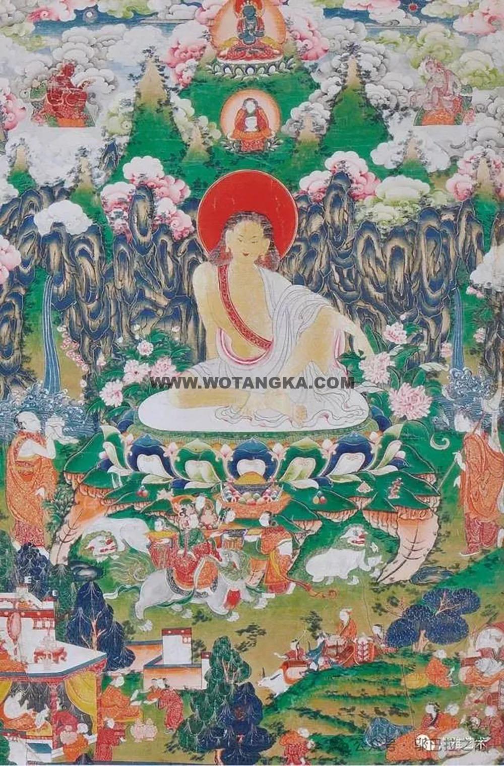 沃唐卡编号AC41263：米拉日巴