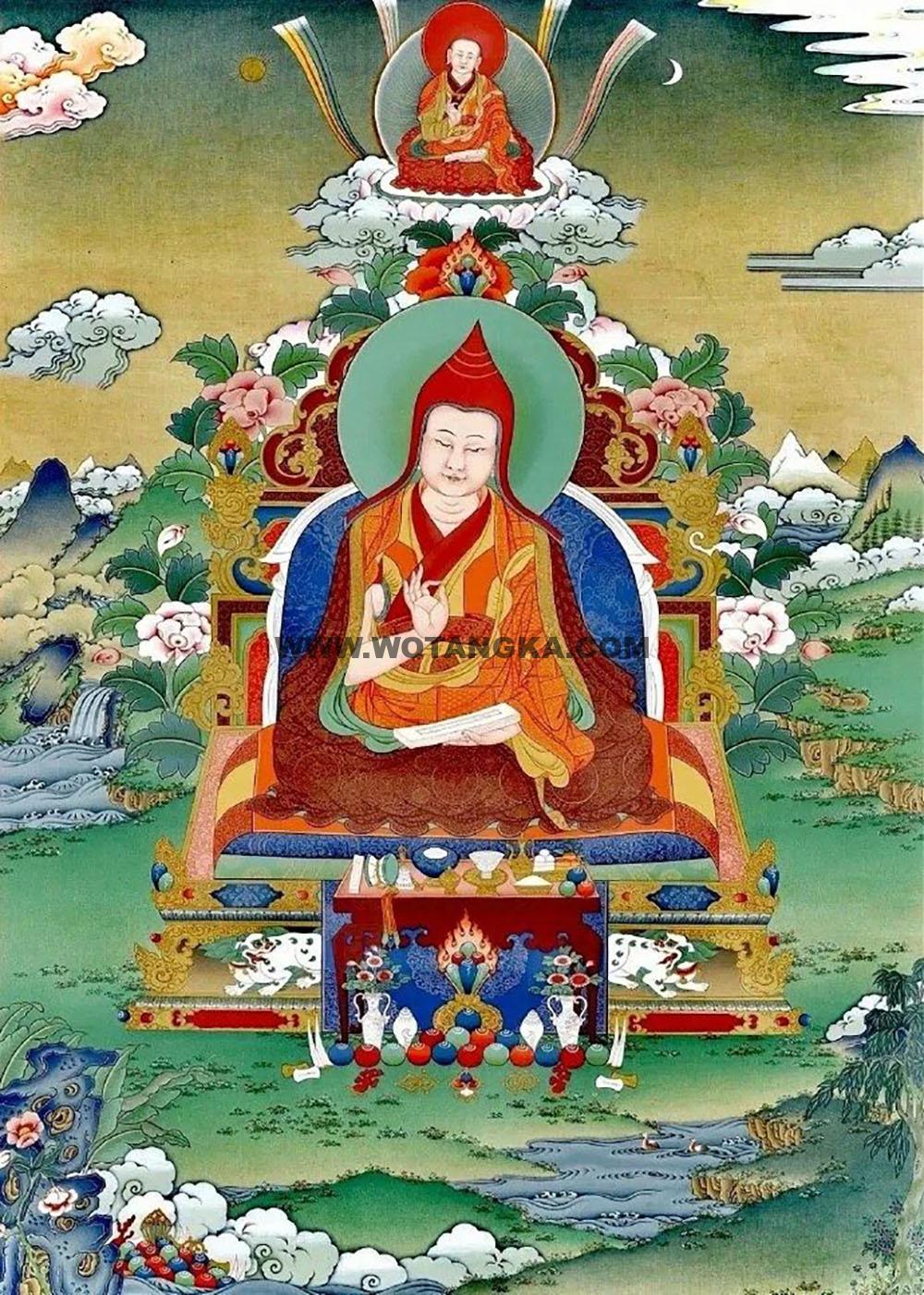 沃唐卡编号AC42378：八思巴