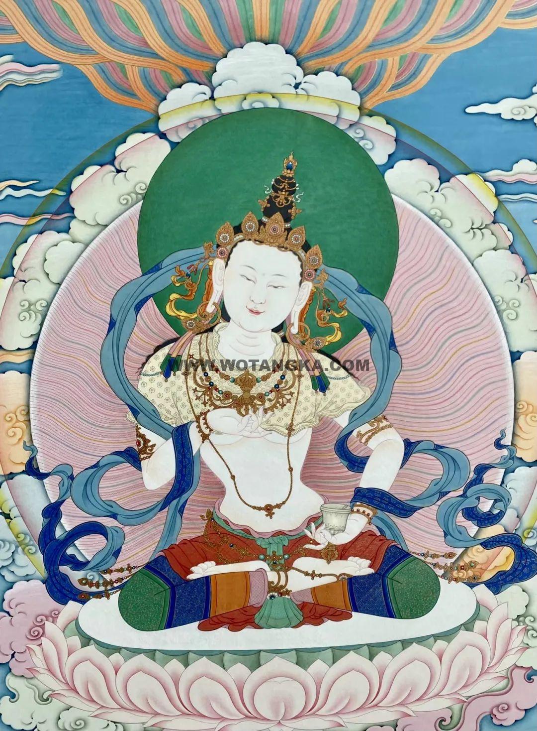 沃唐卡编号AC45862：金刚萨埵