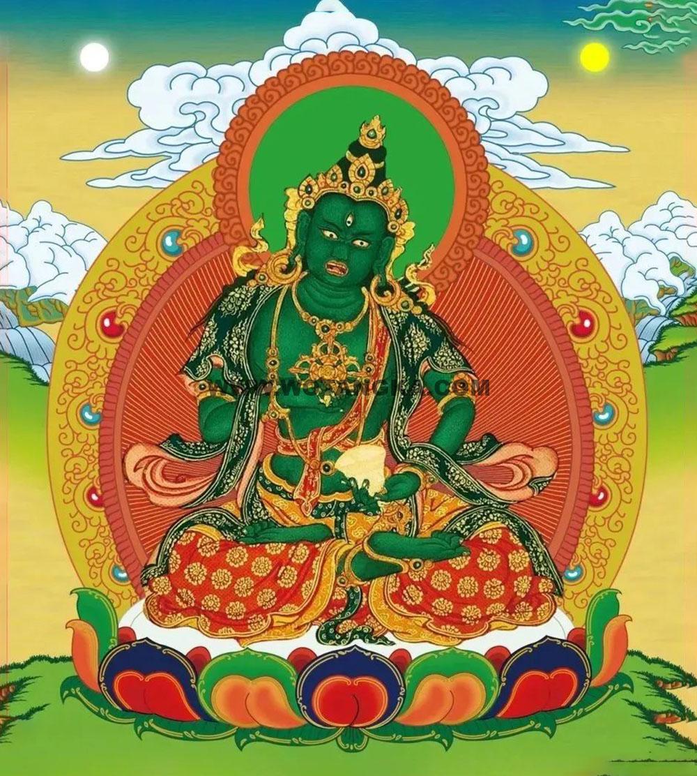 沃唐卡编号AC48527：摧破金刚