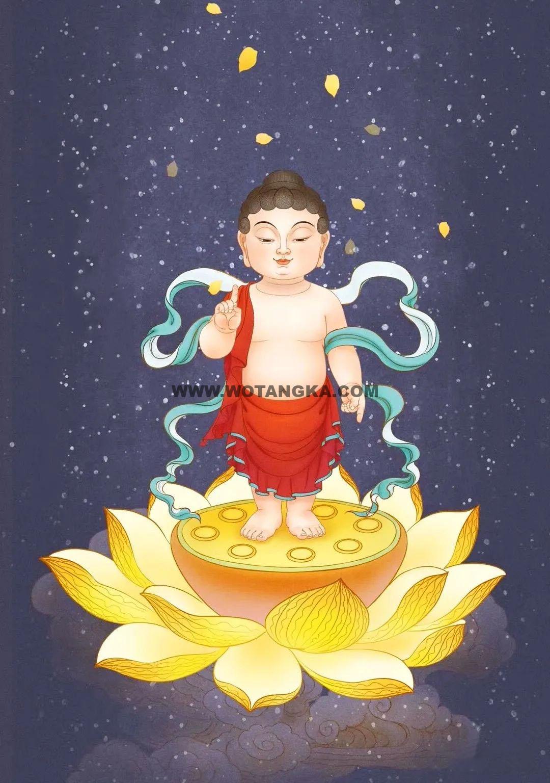 沃唐卡编号AC56713：太子佛