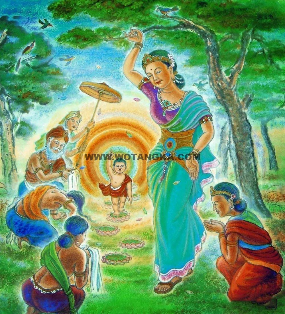 沃唐卡编号AC63289:太子佛