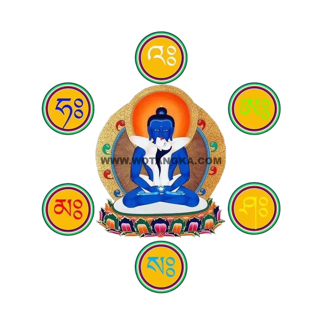 沃唐卡编号AC64918：普贤王如来