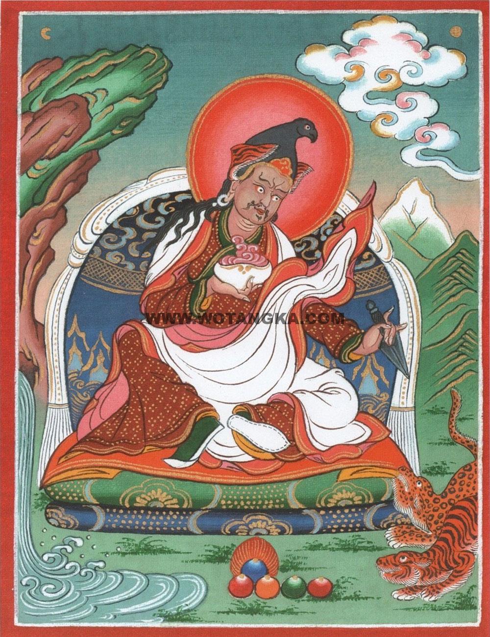 沃唐卡编号AC72816：伏藏师