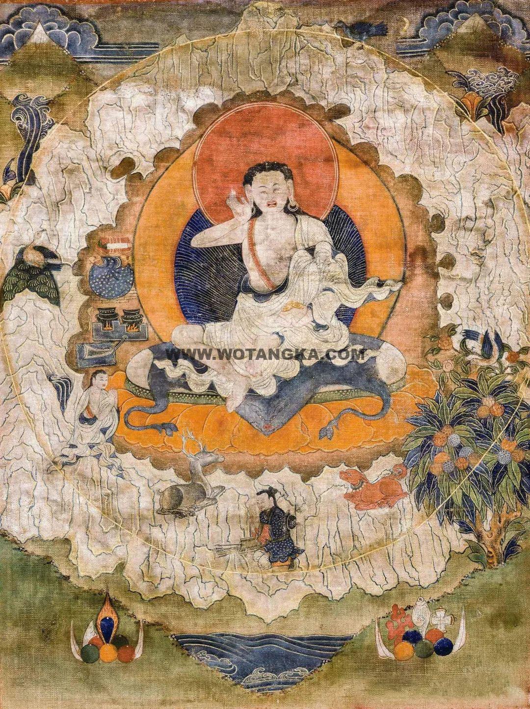 沃唐卡编号AC79264：米拉日巴