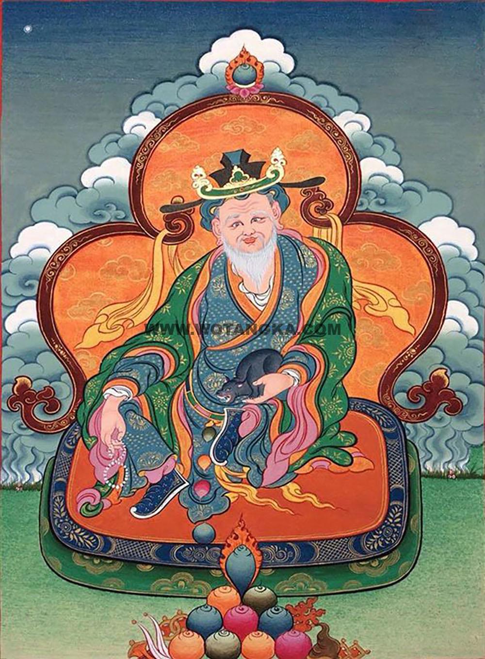 沃唐卡编号AC83416：唐东嘉波