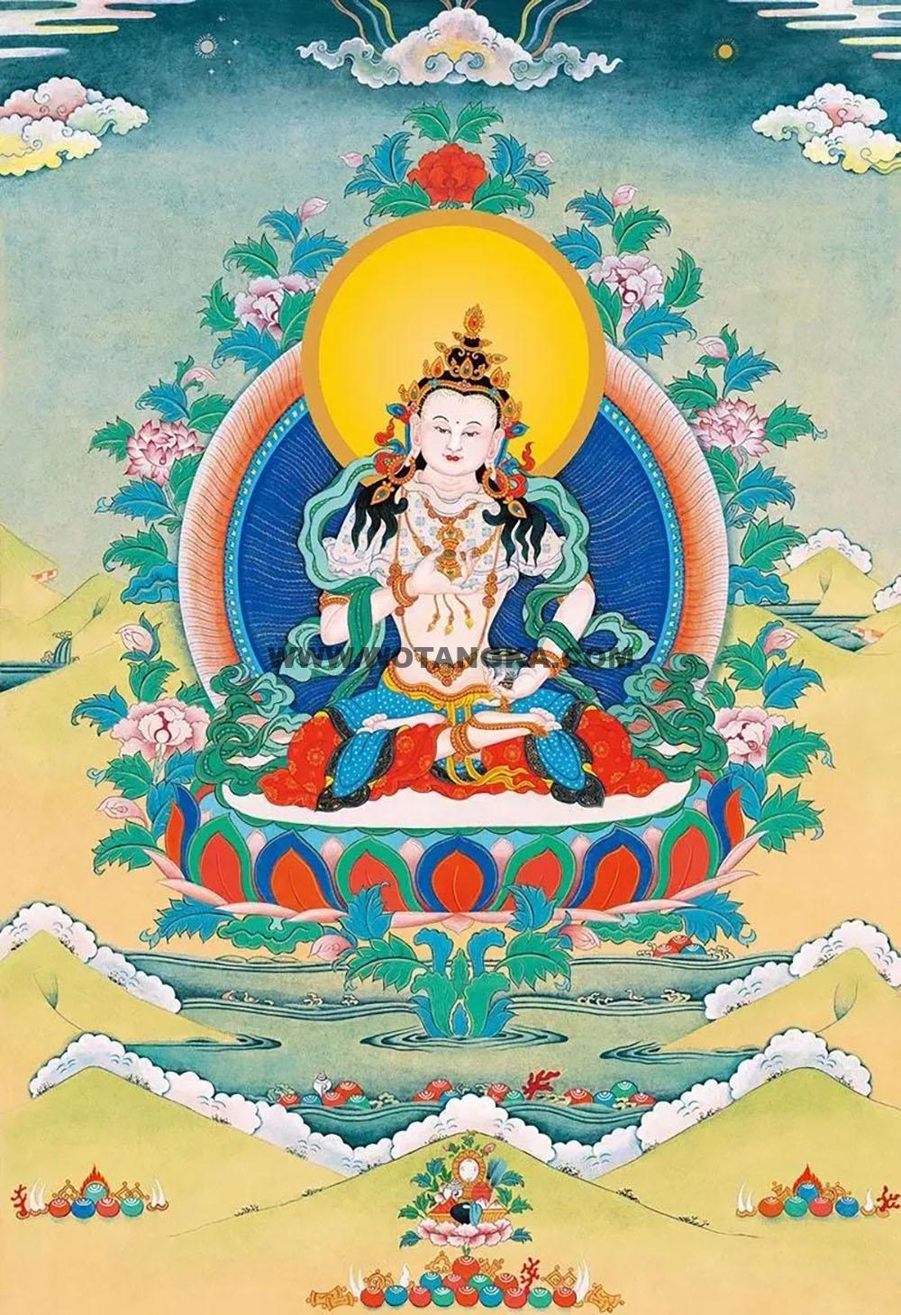 沃唐卡编号AC84315：金刚萨埵