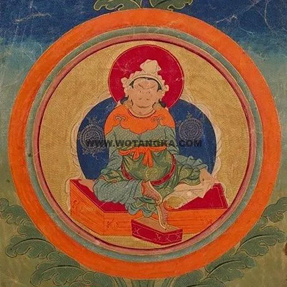 沃唐卡编号AC89362：因渣菩提