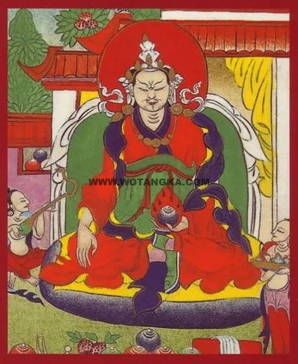 沃唐卡编号AC89537：因渣菩提